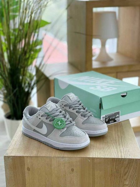 Кросівки Nike SB Dunk Sweet Grey 06796-Сірий-36 фото