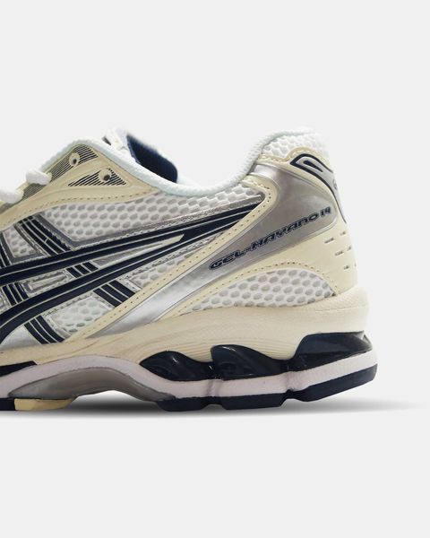 Кросівки Asics Gel-Kayano 14 White Silver Black 12708-Сірий-36 фото