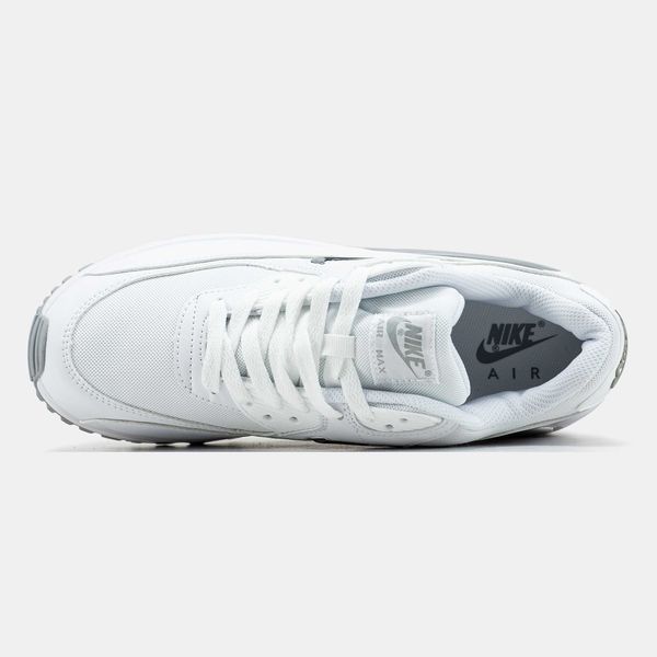Кросівки Nike Air Max 90 White Grey 17728-Білий-41 фото