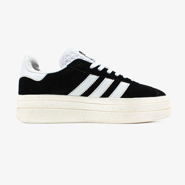 Кросівки Adidas Gazelle Bold Platform Black White 11515-Чорний-39 фото