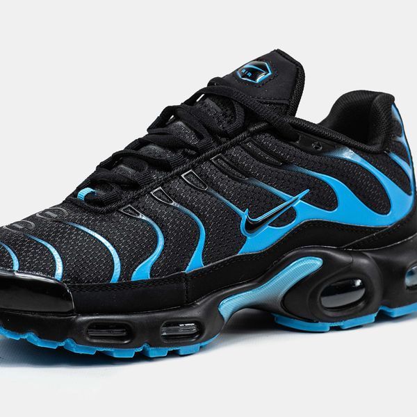 Кросівки Nike Air Max TN Plus Black University Blue 13495-Блакитний-36 фото