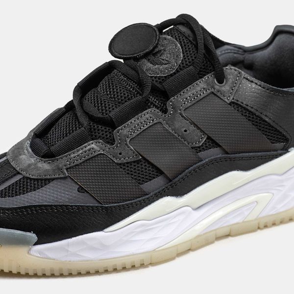 Кросівки Adidas Niteball Black White Gum 05597-Чорний-36 фото