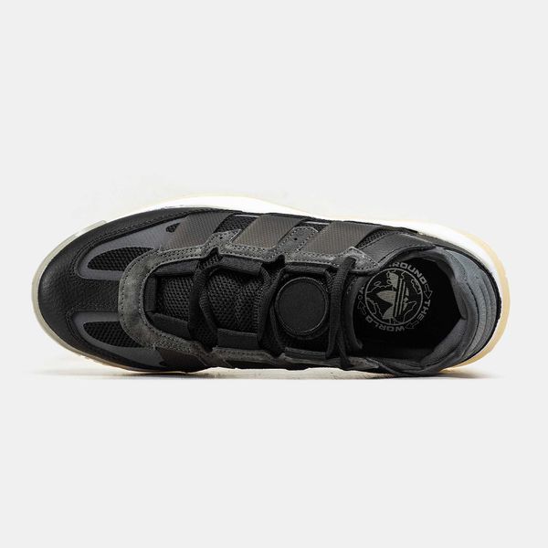 Кросівки Adidas Niteball Black White Gum 05597-Чорний-36 фото