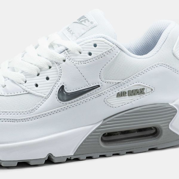 Кросівки Nike Air Max 90 White Grey 17728-Білий-44 фото