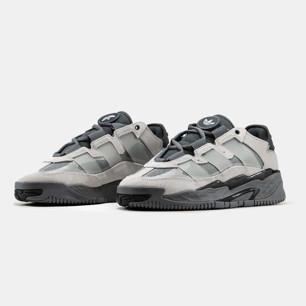 Кросівки Adidas NiteBall Grey Black 09843-Темно-сірий-37 фото