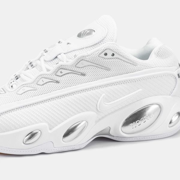 Кросівки Nike Nocta Glide White Silver 14881-Сірий-36 фото