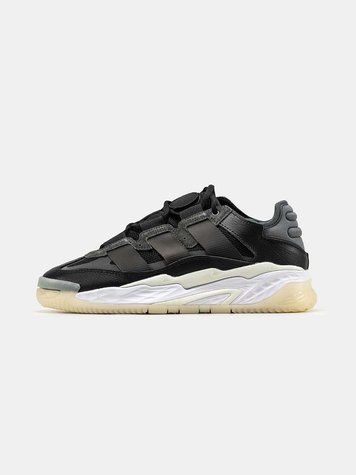 Кросівки Adidas Niteball Black White Gum 05597-Чорний-40 фото