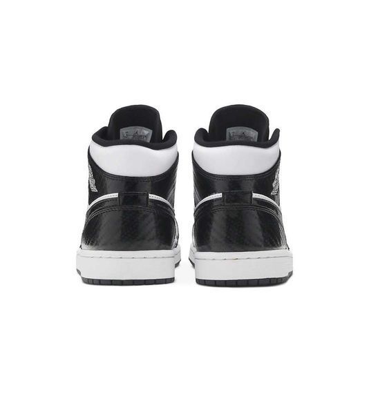 Кросівки Jordan Retro 1 Black White Carbon 06021-Чорний-42 фото