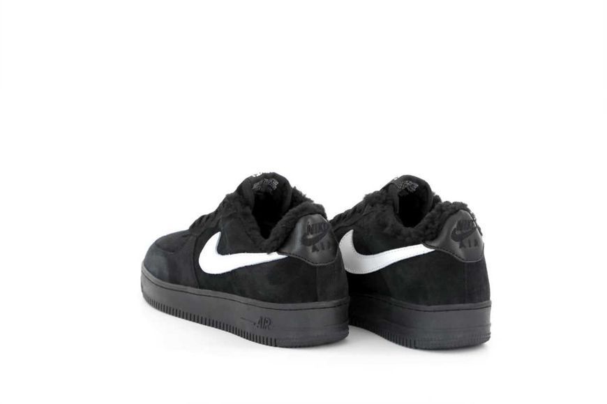 Кросівки Nike Air Force Black Winter (зимові) 07091-Чорний-36 фото