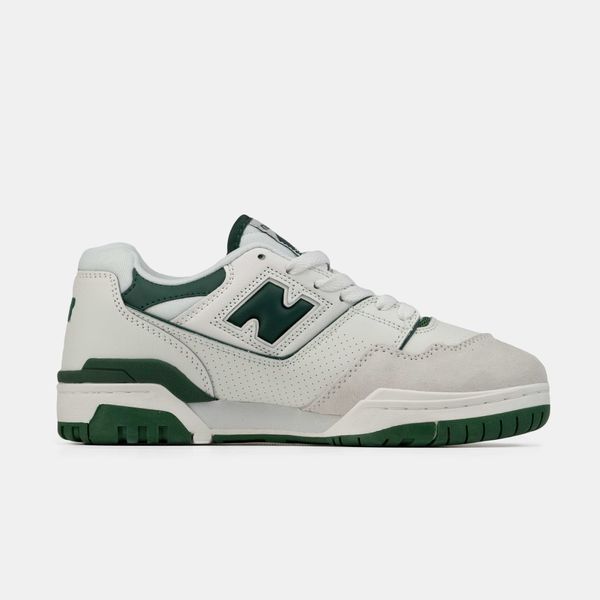 Кросівки NB New Balance 550 White Green 07130-Зелений-36 фото