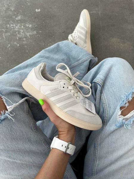 Кросівки Adidas Samba White 12520-Білий-36 фото